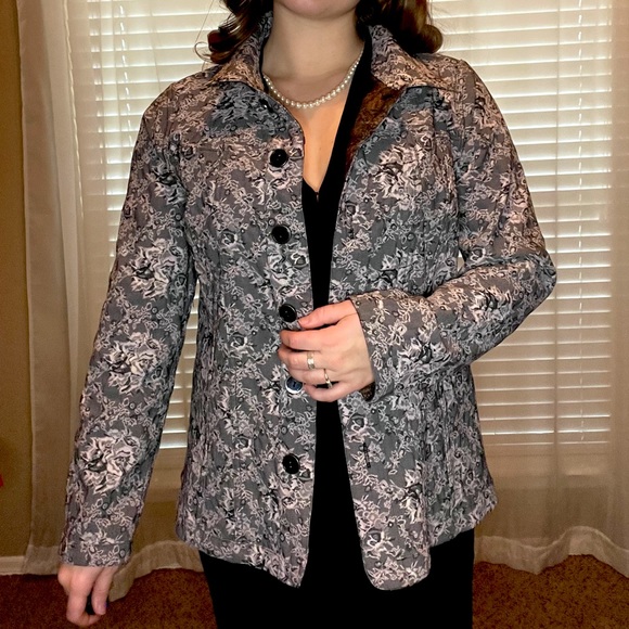 Reversible Button Up Jacket 
In perfect condition - Picture 2 of 5